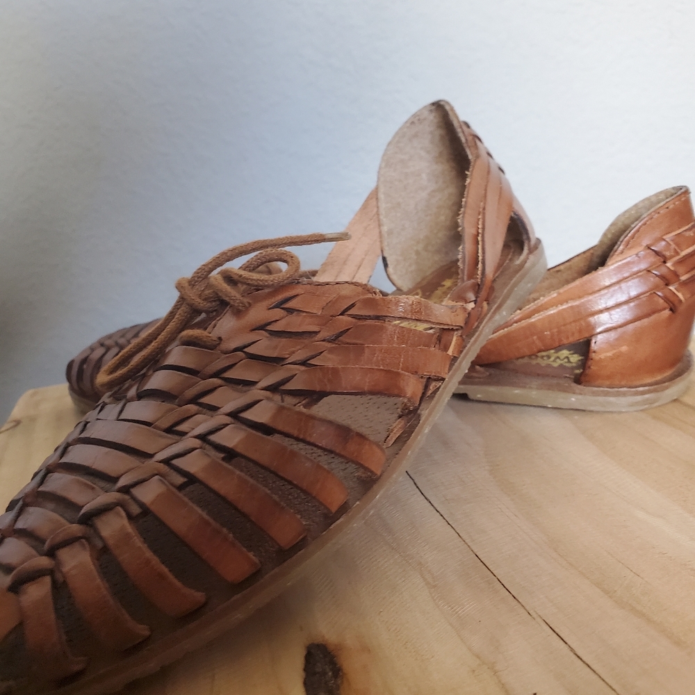Leather sandals